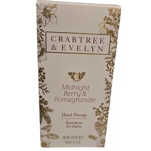 Crabtree & Evelyn Midnight Berry & Pomegranate Hand Therapy 3.5 oz